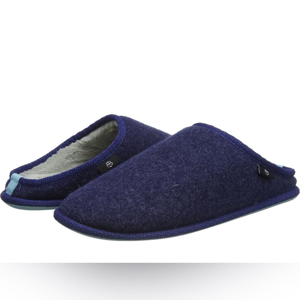 Ted Baker Men's Simonn Slipper Blue Felt Fussy Inner Lining Men’s Size 11 NIB